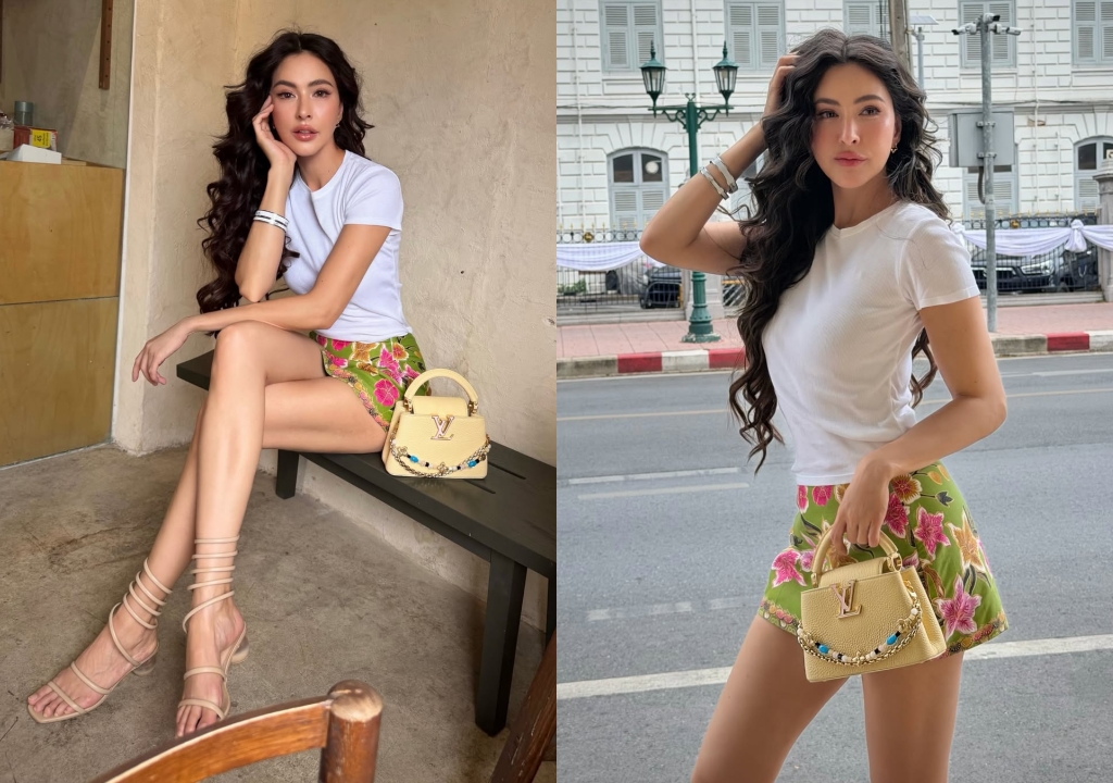 ไม่ธรรมดา "ศรีริต้า ณรงค์เดช" มากับลุคนุ่งผ้าถุง เฟรมนี้สวยแพงมาก